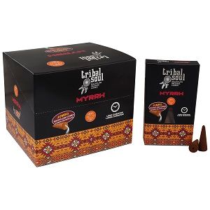 Tribal Soul Backflow Incense Cones – Myrrh | www.artisan-gifts.co.uk