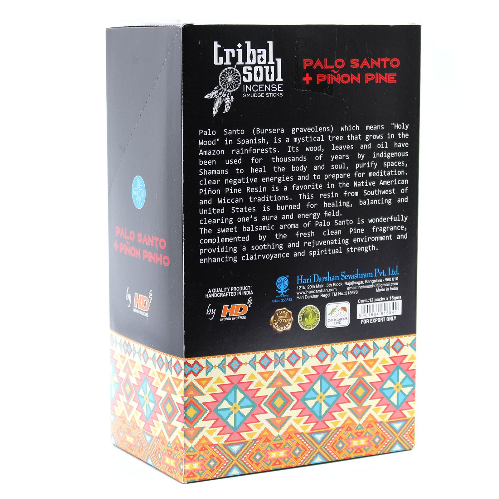 Tribal Soul Incense Sticks – Palo Santo + Pinon Pine | www.artisan-gifts.co.uk 7 Tribal Soul Incense Sticks – Palo Santo + Pinon Pine | www.artisan-gifts.co.uk 6