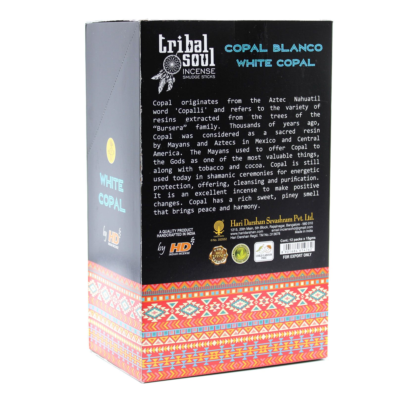 Tribal Soul Incense Sticks – White Copal | www.artisan-gifts.co.uk 4 Tribal Soul Incense Sticks – White Copal | www.artisan-gifts.co.uk 3