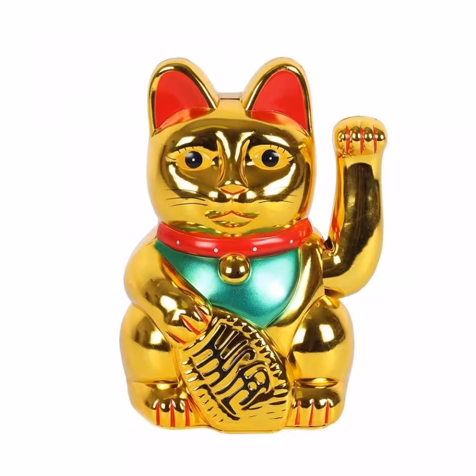 Very Gold Money Cat – 15cm | www.artisan-gifts.co.uk 3 Very Gold Money Cat – 15cm | www.artisan-gifts.co.uk 2