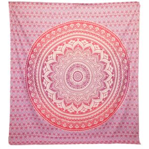 Wall Hanging / Beach Spread – Umrao Mandala – Purple | www.artisan-gifts.co.uk