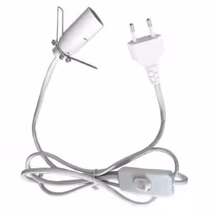 White Fitting Cable – EU | www.artisan-gifts.co.uk
