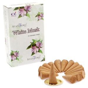 White Musk Cones | www.artisan-gifts.co.uk 1