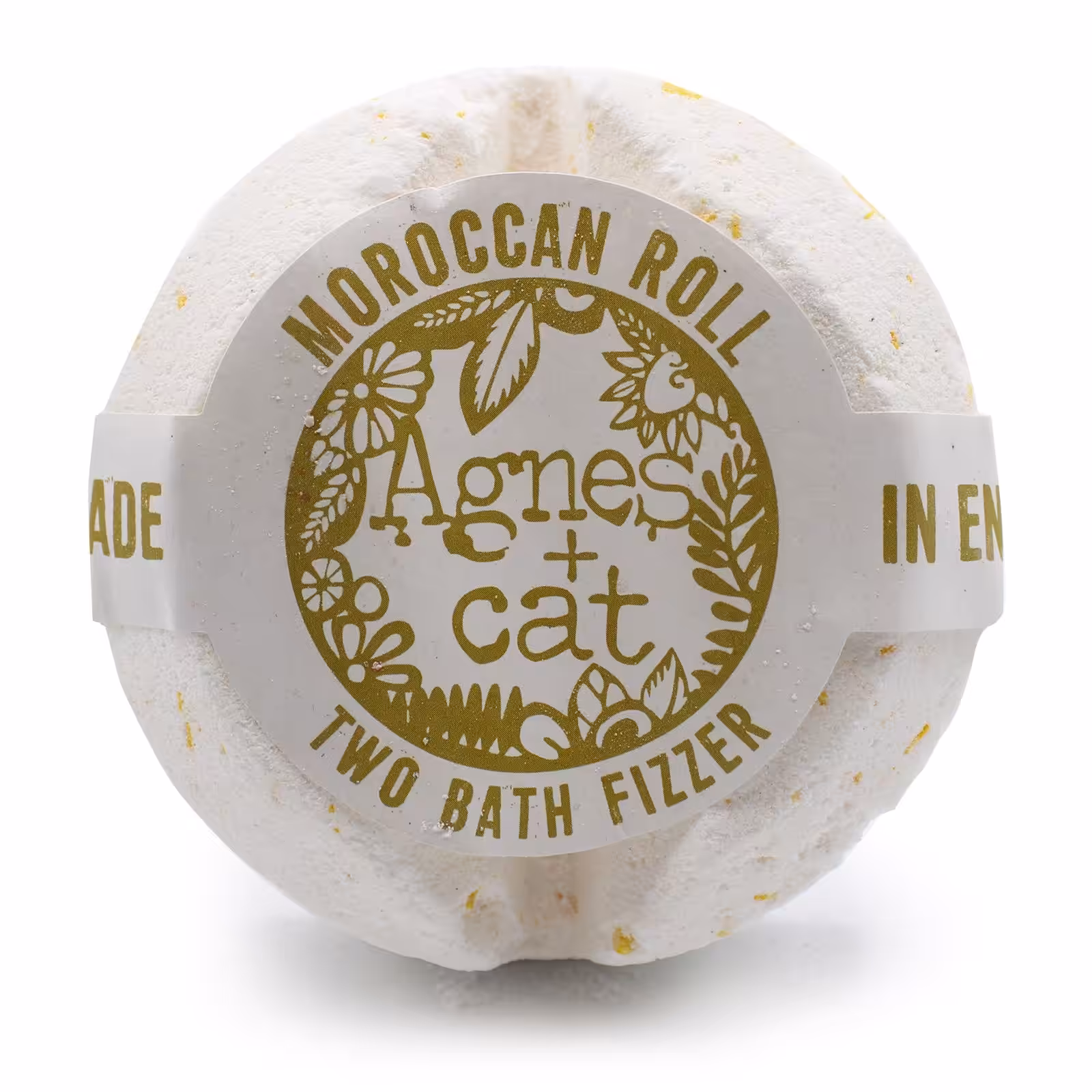 Agnes + Cat Bath Fizzer – Moroccan Roll | www.artisan-gifts.co.uk 2 Agnes + Cat Bath Fizzer - Moroccan Roll
