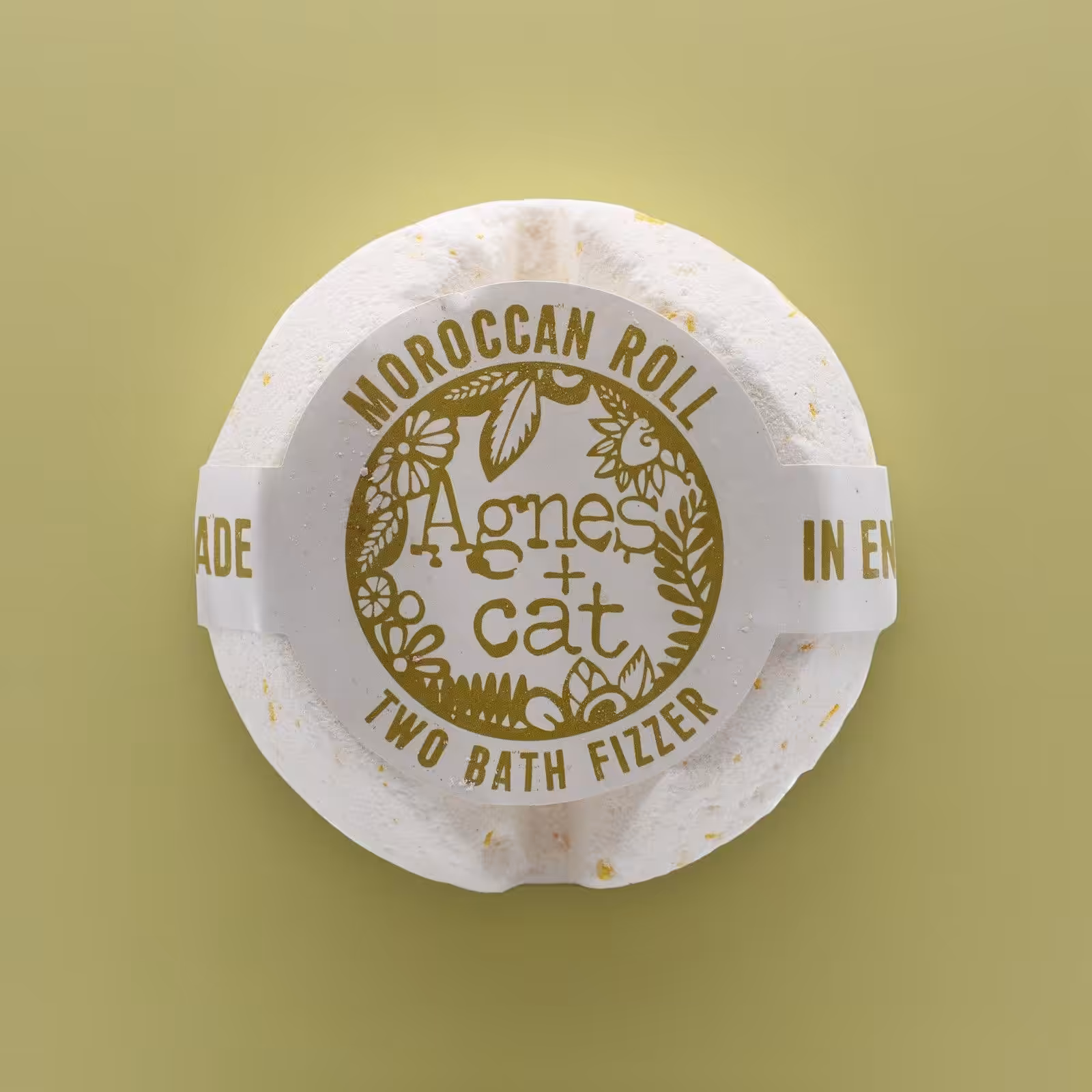 Agnes + Cat Bath Fizzer – Moroccan Roll | www.artisan-gifts.co.uk 3 Agnes + Cat Bath Fizzer - Moroccan Roll - Image 2