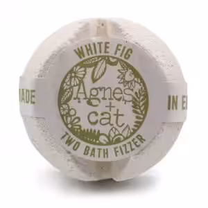 Agnes + Cat Bath Fizzer - White Fig