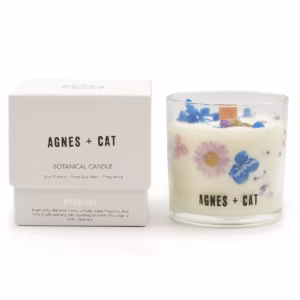 Agnes + Cat Botanical Soy Wax Candle - Moorland