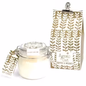 Agnes + Cat Kilner Jar Candle - Coffee and Walnut