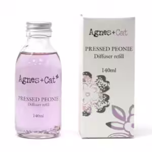 Agnes + Cat Reed Diffuser Refill - Pressed Peonies 150ml