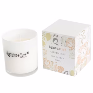 Agnes + Cat Votive Candle - Clementine
