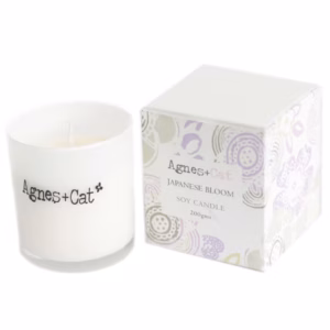 Agnes + Cat Votive Candle - Japanese Bloom