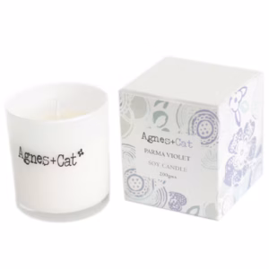Agnes + Cat Votive Candle - Parma Violet
