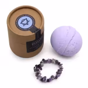 Amethyst Gem Bracelet Bath Bomb | www.artisan-gifts.co.uk 1