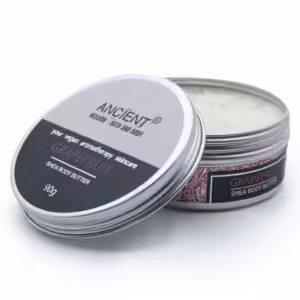 Aromatherapy Shea Body Butter 90g – Grapefruit | www.artisan-gifts.co.uk 1