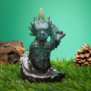 Backflow Incense Burner - Dragon Over Buddha