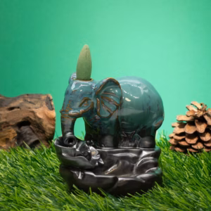 Backflow Incense Burner - Elephant at Pool