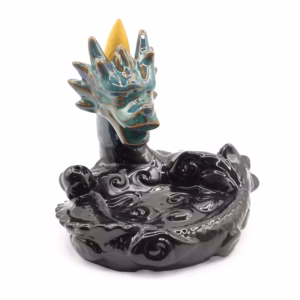 Backflow Incense Burner - Large Dragon Pool