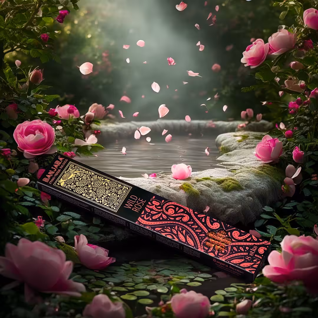 Banjara Extra Long Smudge Stick – Wild Rose | www.artisan-gifts.co.uk 2 Banjara Extra Long Smudge Stick - Wild Rose