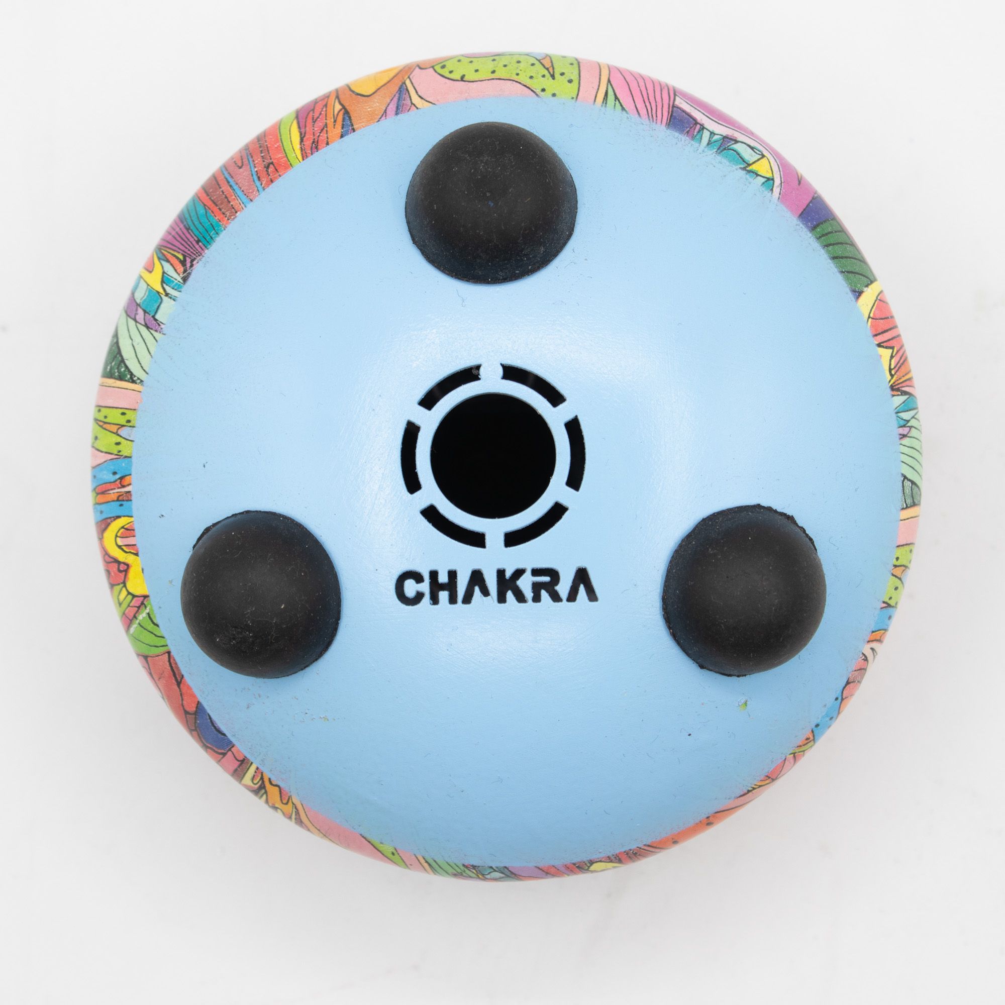 Small Hapi Drum Psychedelic- 13x9cm | www.artisan-gifts.co.uk 4 Small Hapi Drum Psychedelic- 13x9cm - Image 3