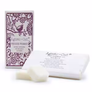 Agnes + Cat Box of 8 Wax Melts - Pressed Peonies