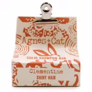 Agnes + Cat Clementine Solid Shampoo