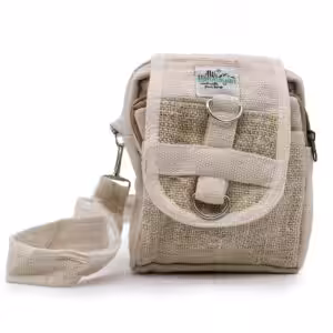 Body-Cross Natural Hemp & Cotton Travel Bag | www.artisan-gifts.co.uk 1