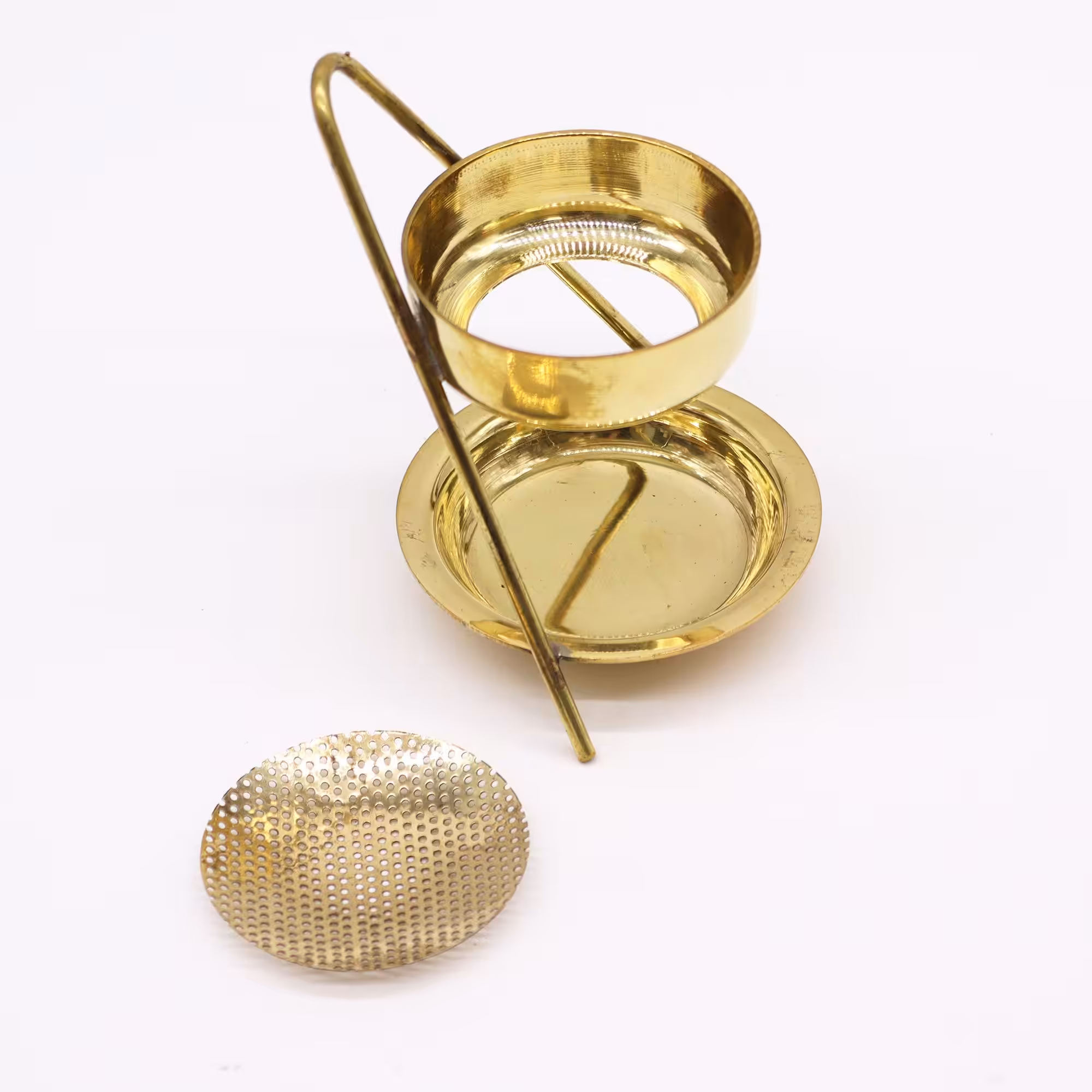 Brass Resin Incense Warmer – Fixed | www.artisan-gifts.co.uk 4 Brass Resin Incense Warmer - Fixed - Image 3