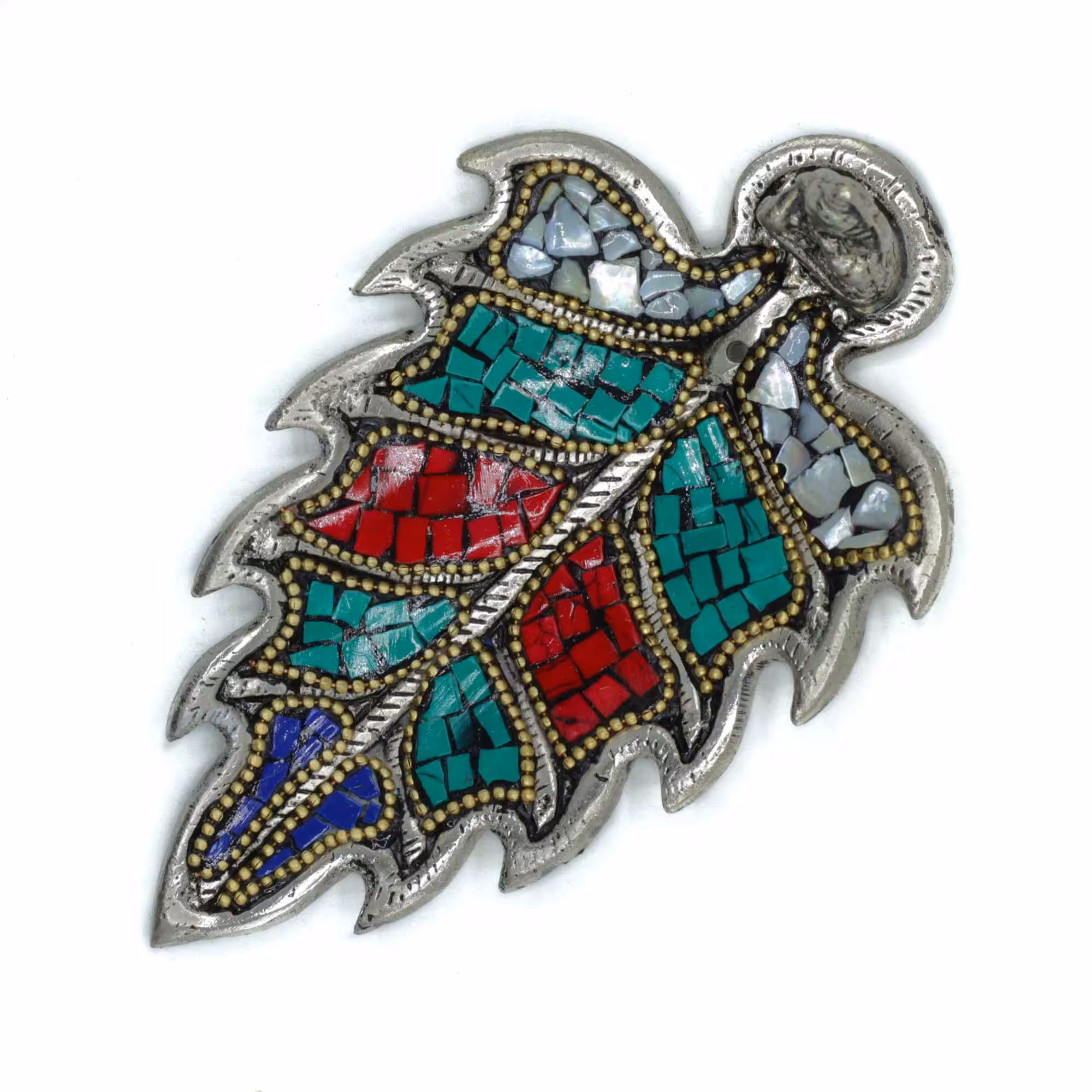 Buddha Leaf Tibetan Incense Holder | www.artisan-gifts.co.uk 2 Buddha Leaf Tibetan Incense Holder