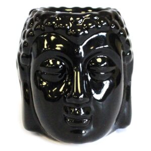 Buddha Oil Burner – Black | www.artisan-gifts.co.uk 1