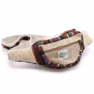 Bum Bag – Hemp & Cotton (asst) | www.artisan-gifts.co.uk 1