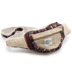 Bum Bag – Hemp & Cotton (asst) | www.artisan-gifts.co.uk 1