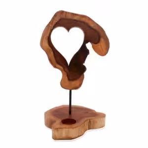 Candle Holder Sign – Heart Shape | www.artisan-gifts.co.uk 1