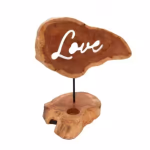 Candle Holder Sign – Love | www.artisan-gifts.co.uk