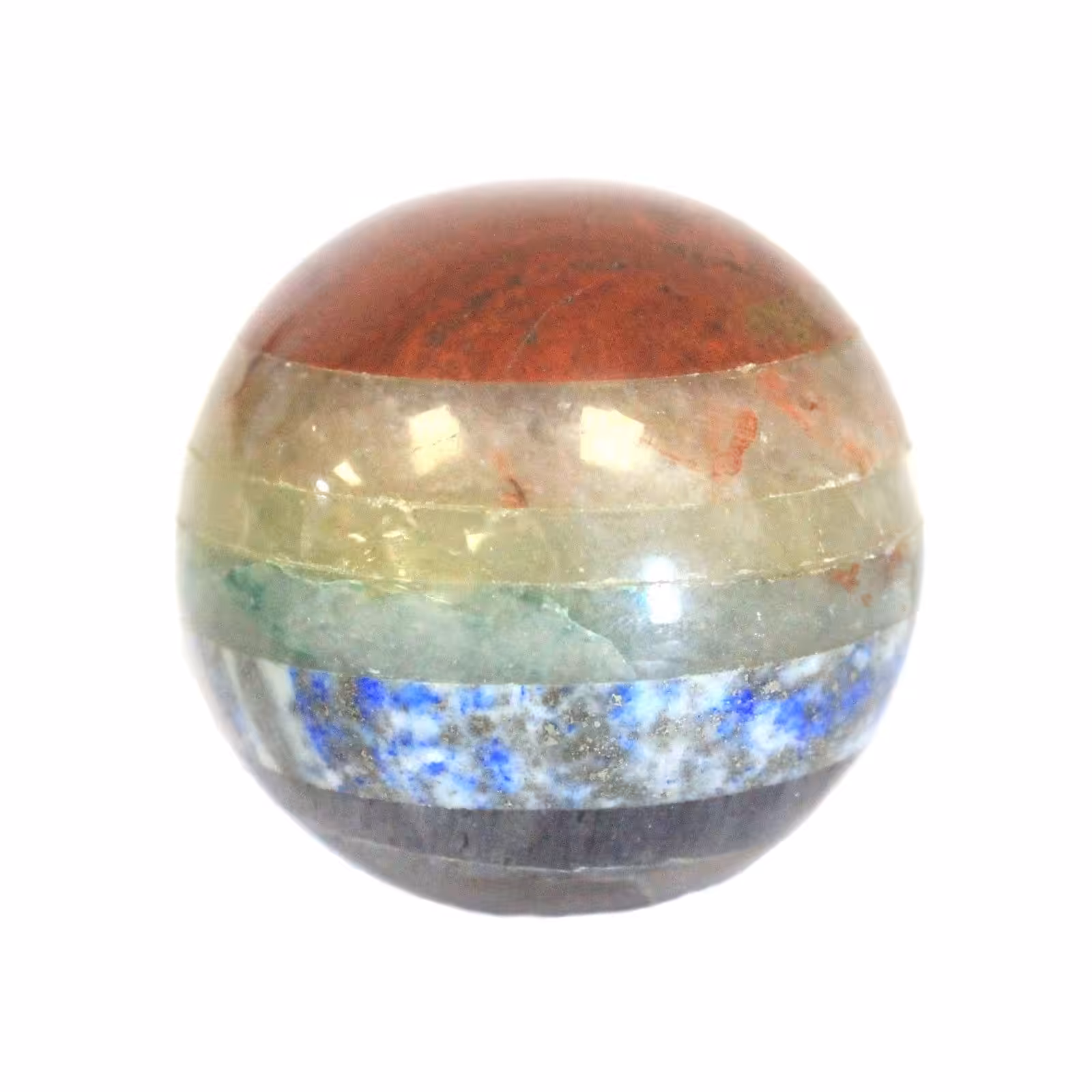 Chakra Spheres 40-50mm | www.artisan-gifts.co.uk 3 Chakra Spheres 40-50mm - Image 2
