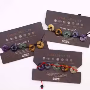 Chakra String Bracelet - Large Donuts