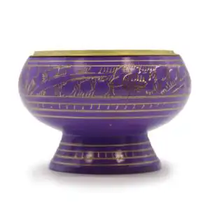 Chakra Tall Charcoal Incense Jar  – Crown | www.artisan-gifts.co.uk 1