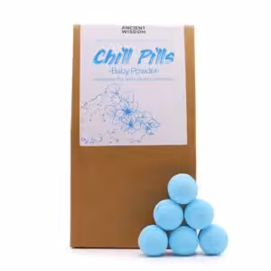 Chill Pills Gift Pack 350g – Baby Powder | www.artisan-gifts.co.uk 1