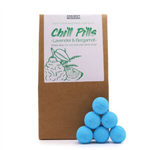 Chill Pills Gift Pack 350g – Lavender & Bergamot | www.artisan-gifts.co.uk 1