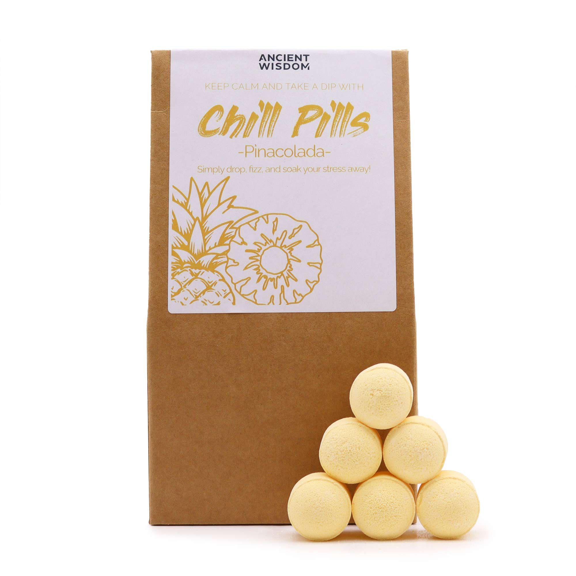 Chill Pills Gift Pack 350g – Pinacolada | www.artisan-gifts.co.uk 2 Chill Pills Gift Pack 350g – Pinacolada | www.artisan-gifts.co.uk 1