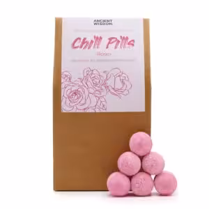 Chill Pills Gift Pack 350g – Rose | www.artisan-gifts.co.uk 1