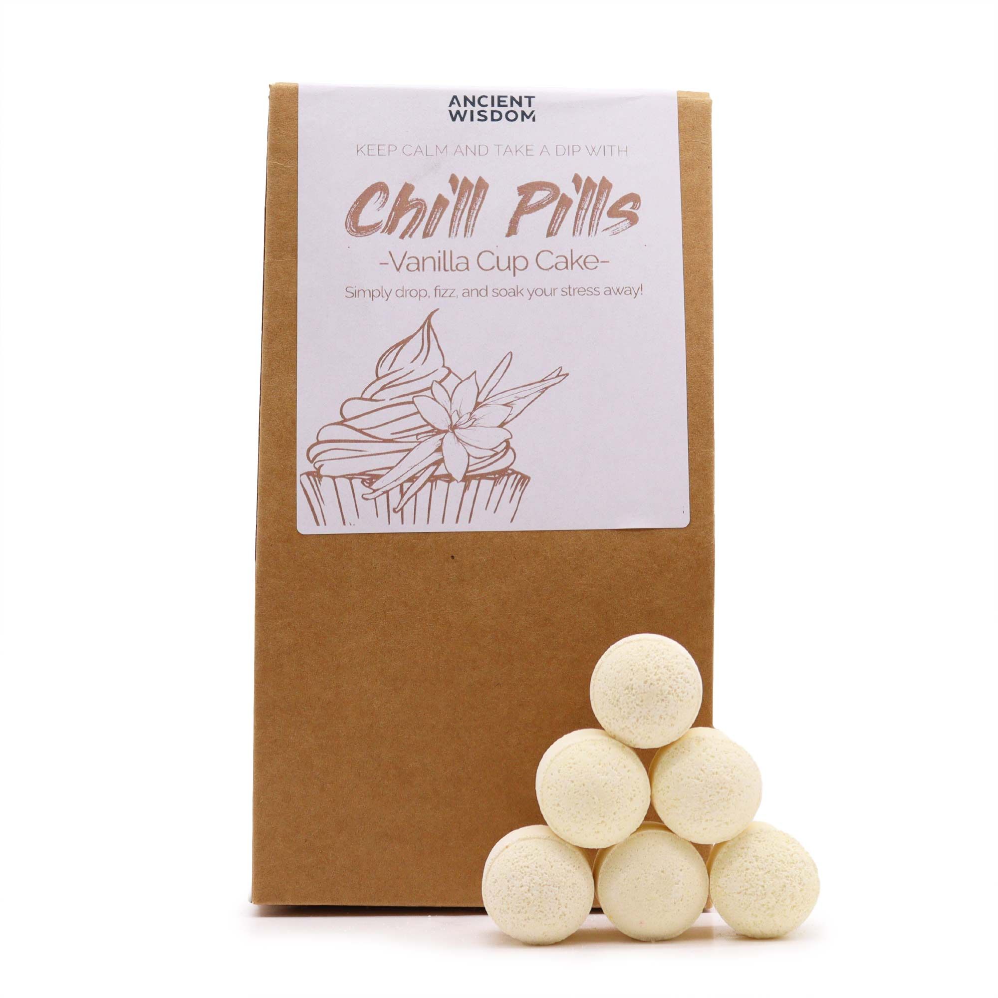 Chill Pills Gift Pack 350g – Vanilla Cup Cake | www.artisan-gifts.co.uk 2 Chill Pills Gift Pack 350g – Vanilla Cup Cake | www.artisan-gifts.co.uk 1