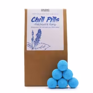 Chill Pills Gift Pack 350g – Ylang & Patchouli | www.artisan-gifts.co.uk 1