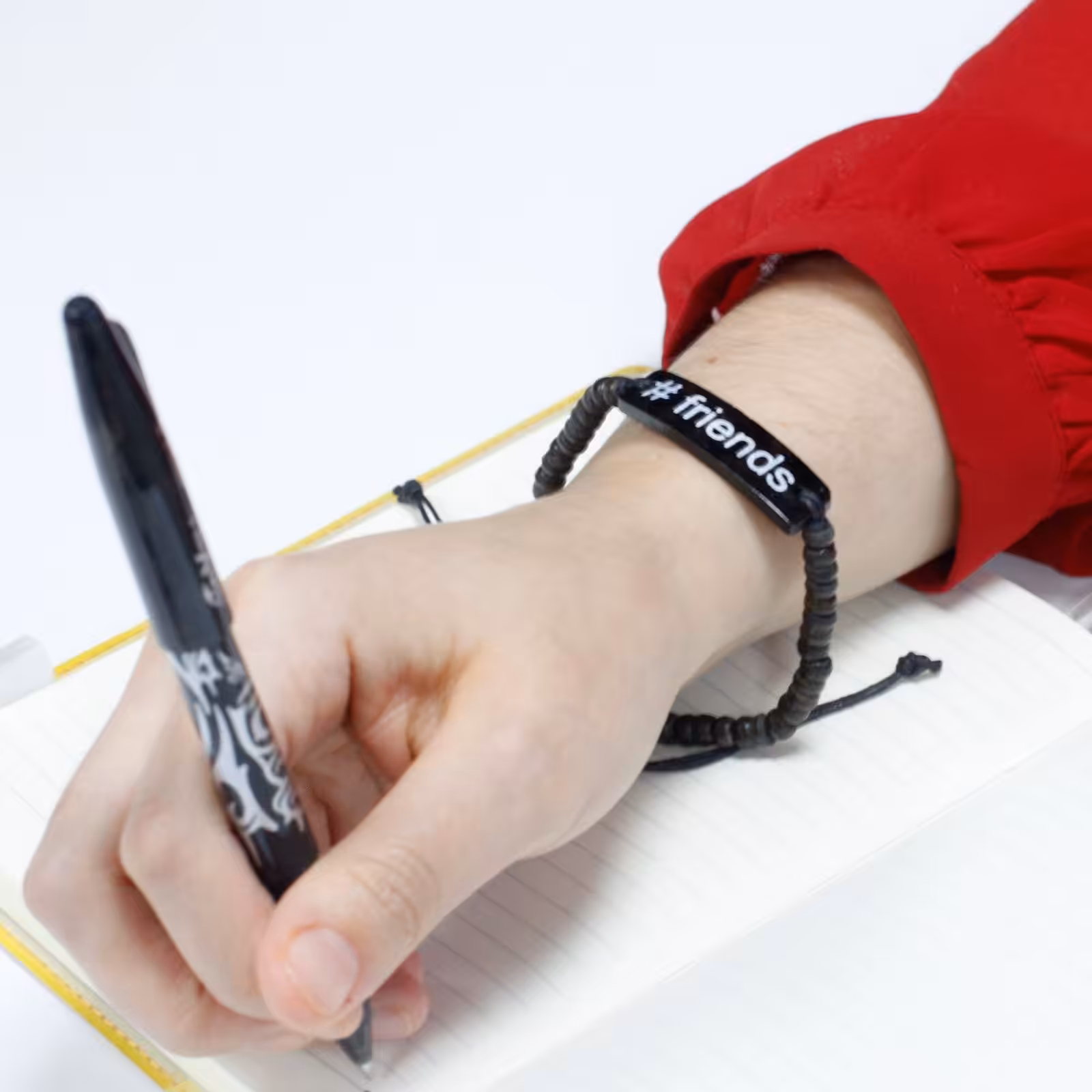 Coco Slogan Bracelets – #Friends | www.artisan-gifts.co.uk 4 Coco Slogan Bracelets - #Friends - Image 3