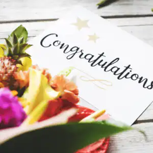 Congratulations Digital Gift Card | www.artisan-gifts.co.uk