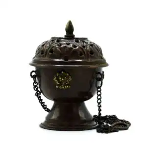 Copper Tibetan Incense Burner – Classic Hanging | www.artisan-gifts.co.uk 1