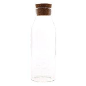 Cottage Cork Glass Jar – Clear – 25cm | www.artisan-gifts.co.uk