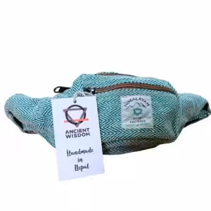 Cotton Hemp Style Belt (or Fanny) Bag – Sage | www.artisan-gifts.co.uk 1