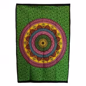 Cotton Wall Art (70x110cm) – Mandala Vibrant | www.artisan-gifts.co.uk 1