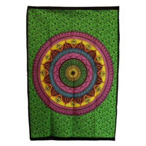 Cotton Wall Art (70x110cm) – Mandala Vibrant | www.artisan-gifts.co.uk 1