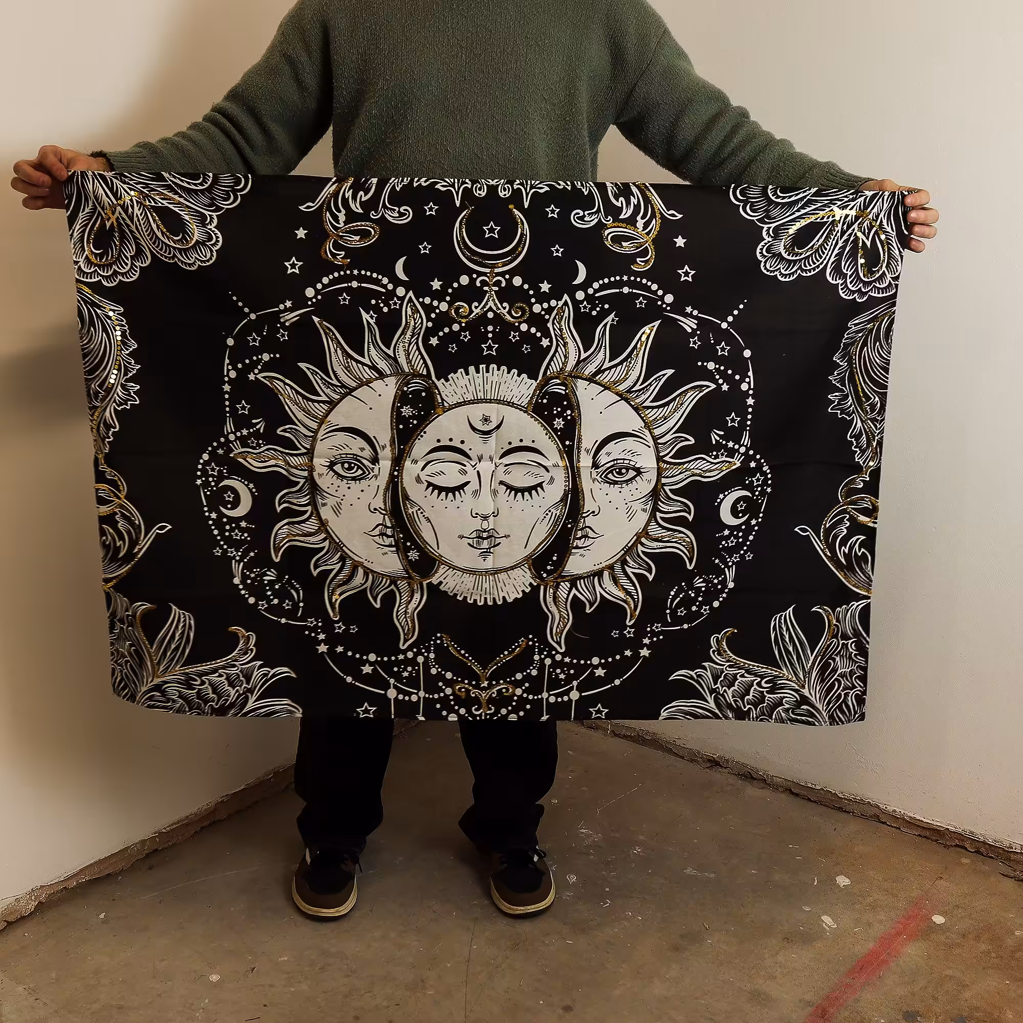 Cotton Wall Art (70x110cm) – Sun Goddess | www.artisan-gifts.co.uk 2 Cotton Wall Art (70x110cm) – Sun Goddess | www.artisan-gifts.co.uk 1